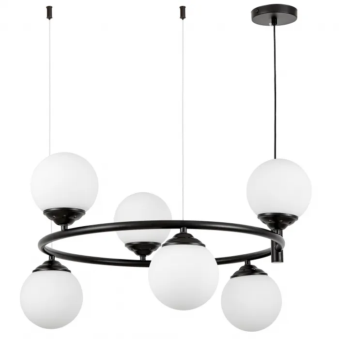 Подвесной светильник Lumina Deco Fino TP 2003-6-RD BK от ImperiumLoft
