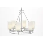 Подвесная люстра Lumina Deco Marietta LDP 8025-6 CHR+WT