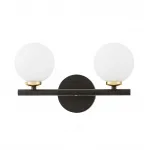 Бра Lumina Deco Marsiada LDW 6033-2 BK+F.GD