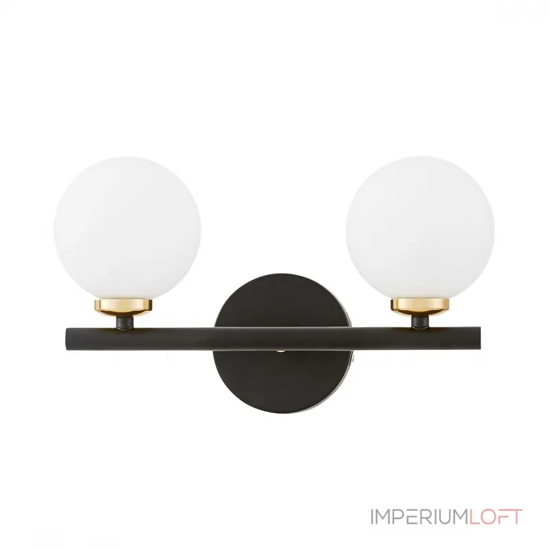 Бра Lumina Deco Marsiada LDW 6033-2 BK+F.GD