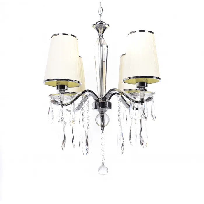 Хрустальная подвесная люстра Lumina Deco Alessia LDP 1726-4 BG от ImperiumLoft