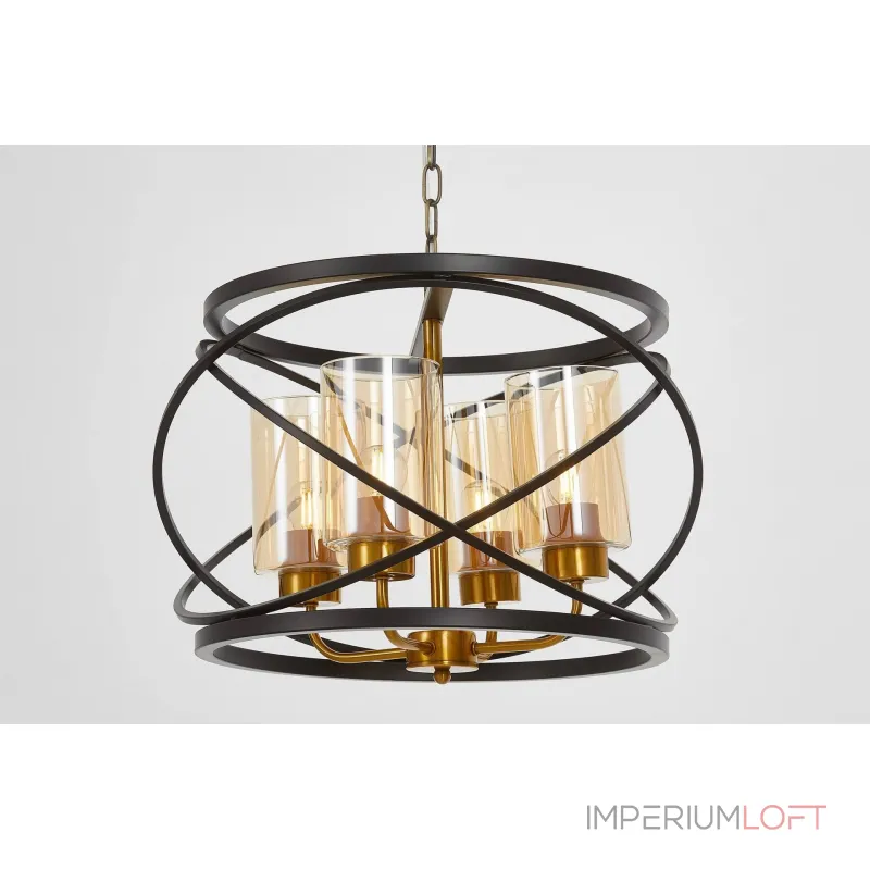 Подвесной светильник Lumina Deco LDP 8004-4 BK+MD Подвесной светильник Lumina Deco LDP 8004-4 BK+MD