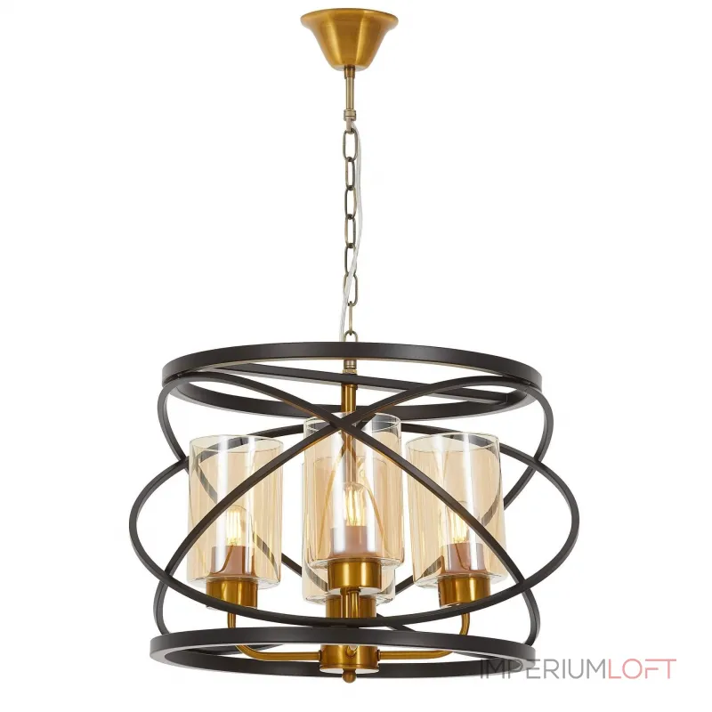 Подвесной светильник Lumina Deco LDP 8004-4 BK+MD Подвесной светильник Lumina Deco LDP 8004-4 BK+MD