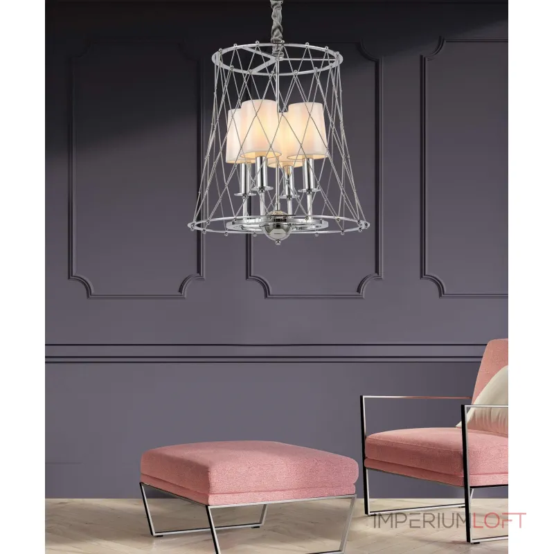 Подвесная люстра Lumina Deco Berton LDP 8013-4 CHR