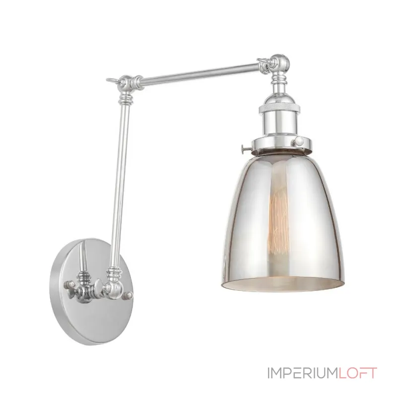 Бра Lumina Deco Fabi LDW 6800-2 CHR+GY