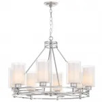 Подвесной светильник Lumina Deco Marietta LDP 8025-8 CHR+WT от ImperiumLoft