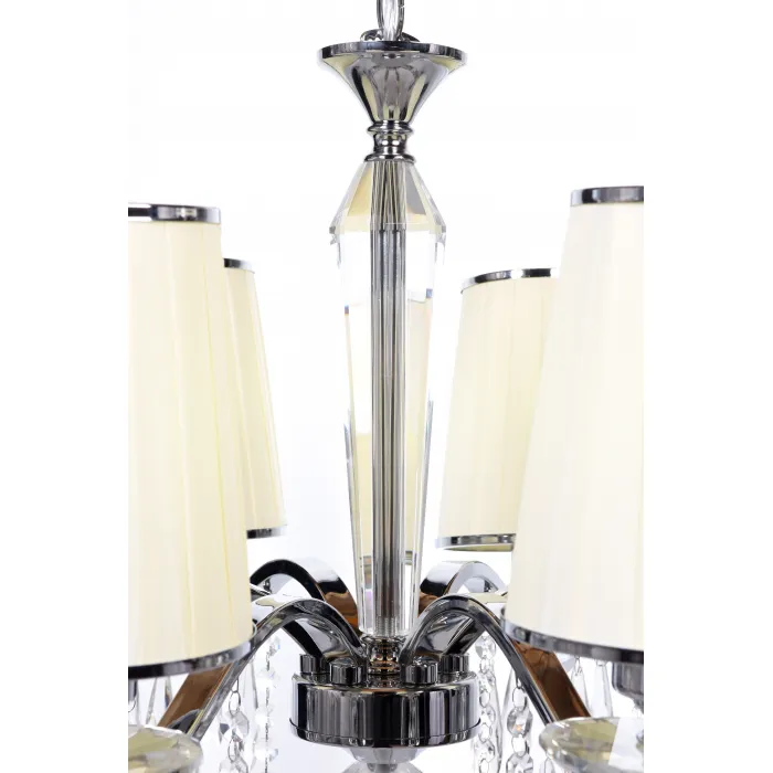 Хрустальная подвесная люстра Lumina Deco Alessia LDP 1726-4 BG от ImperiumLoft