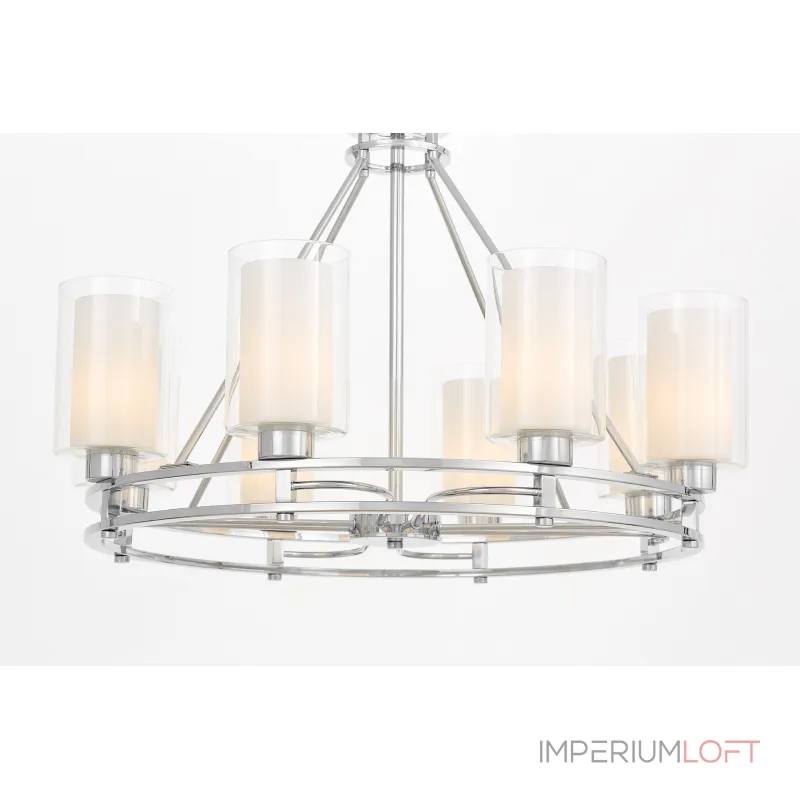 Подвесная люстра Lumina Deco Marietta LDP 8025-8 CHR+WT