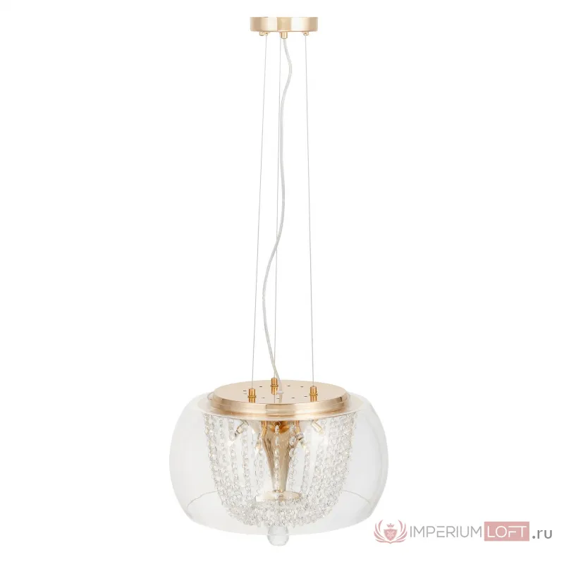 Подвесной светильник Lumina Deco Disposa LDP 7018-400 PR+F.GD от ImperiumLoft