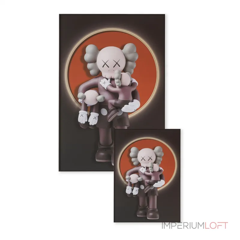 Декоративная картина FP Kaws Lumina Deco 80-120 от ImperiumLoft Декоративная картина FP Kaws Lumina Deco 80-120 от ImperiumLoft