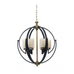 Подвесная люстра Lumina Deco Bergen LDP 1232-6 BK+MD от ImperiumLoft