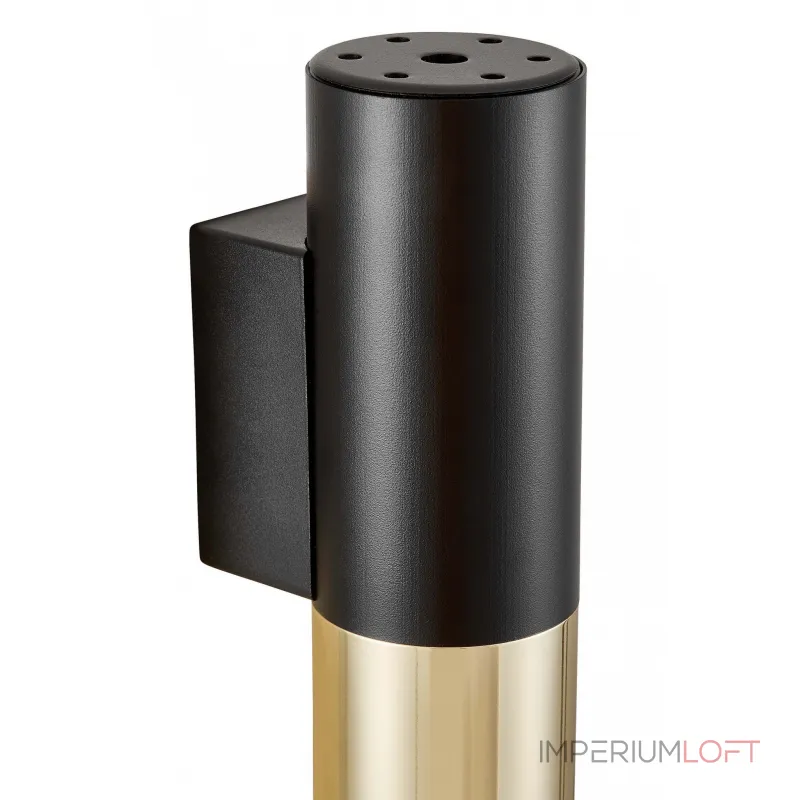 Бра Lumina Deco Tuba LDW 1101-1 BK+GD Бра Lumina Deco Tuba LDW 1101-1 BK+GD