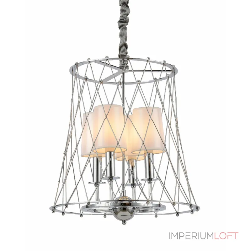 Подвесная люстра Lumina Deco Berton LDP 8013-4 CHR