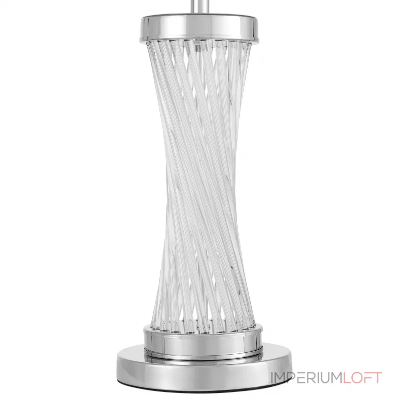 Настольная лампа Lumina Deco Villanova LDT 302 CHR+BK