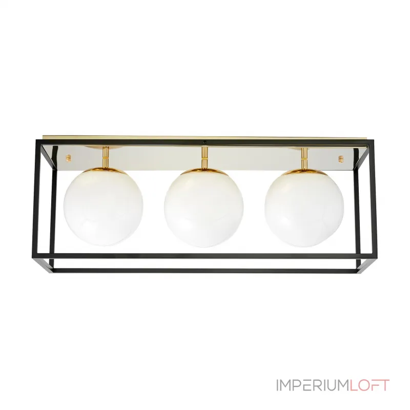 Потолочный светильник Lumina Deco Maldini LDC 8060-3 F.GD+BK