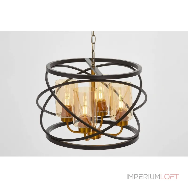Подвесной светильник Lumina Deco LDP 8004-4 BK+MD Подвесной светильник Lumina Deco LDP 8004-4 BK+MD