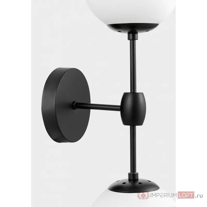 Бра Lumina Deco Zodiak LDW 6001-2 BK+WT от ImperiumLoft