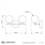 Бра Lumina Deco Marsiada LDW 6033-2 MD от ImperiumLoft
