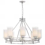Подвесной светильник Lumina Deco Marietta LDP 8025-8 CHR+WT от ImperiumLoft