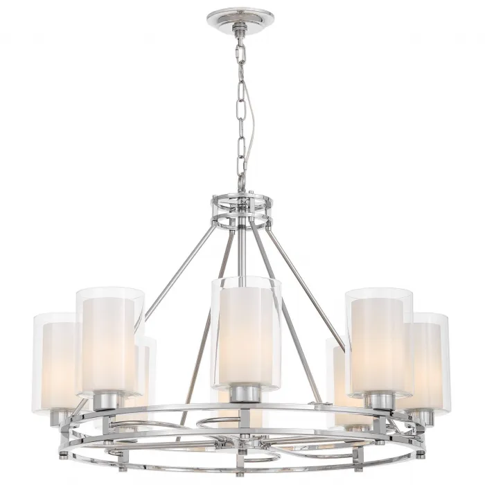 Подвесной светильник Lumina Deco Marietta LDP 8025-8 CHR+WT от ImperiumLoft