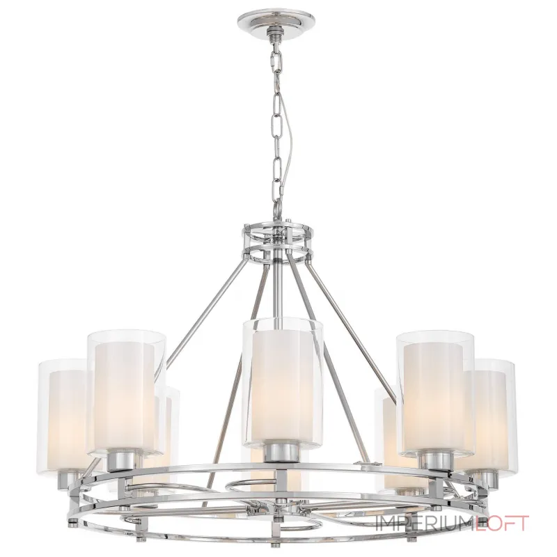 Подвесная люстра Lumina Deco Marietta LDP 8025-8 CHR+WT