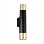 Бра Lumina Deco Tuba LDW 1101-2 BK+GD от ImperiumLoft