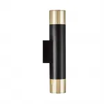 Бра Lumina Deco Tuba LDW 1101-2 BK+GD от ImperiumLoft