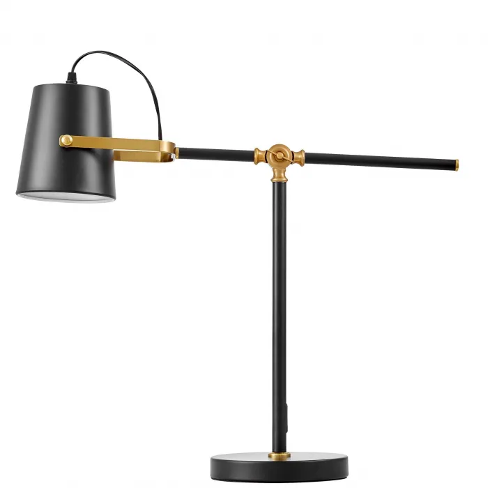 Настольная лампа Lumina Deco LDT 7733-1 BK+MD от ImperiumLoft