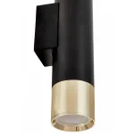 Бра Lumina Deco Tuba LDW 1101-2 BK+GD от ImperiumLoft