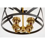Подвесной светильник Lumina Deco Astila LDP 1242-4 BK+MD от ImperiumLoft