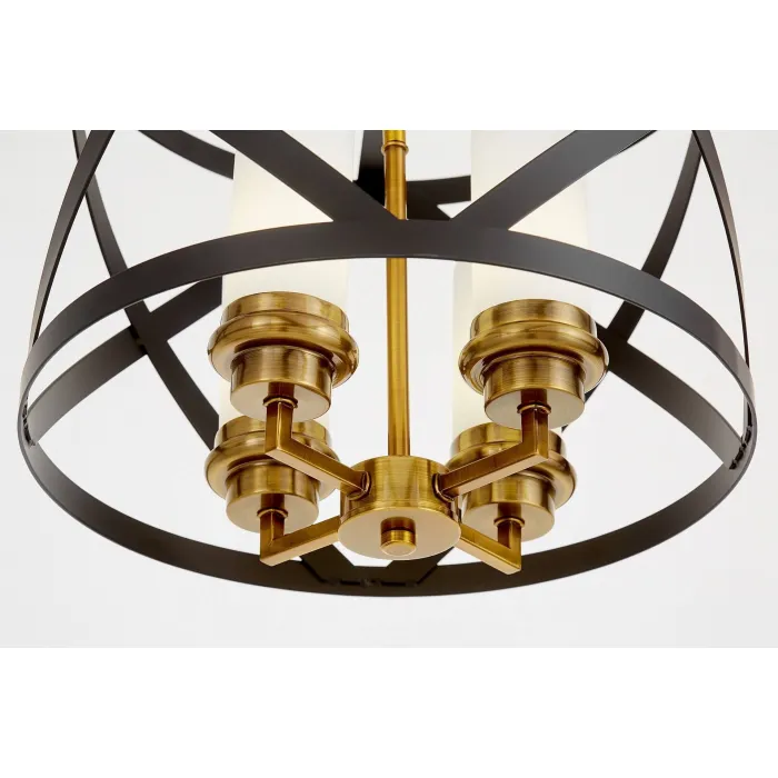 Подвесной светильник Lumina Deco Astila LDP 1242-4 BK+MD от ImperiumLoft