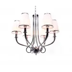 Хрустальная подвесная люстра Lumina Deco Lorinta LDP 7008-6 WT от ImperiumLoft