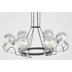 Подвесной светильник Lumina Deco LDP 9110-6 BK+CHR