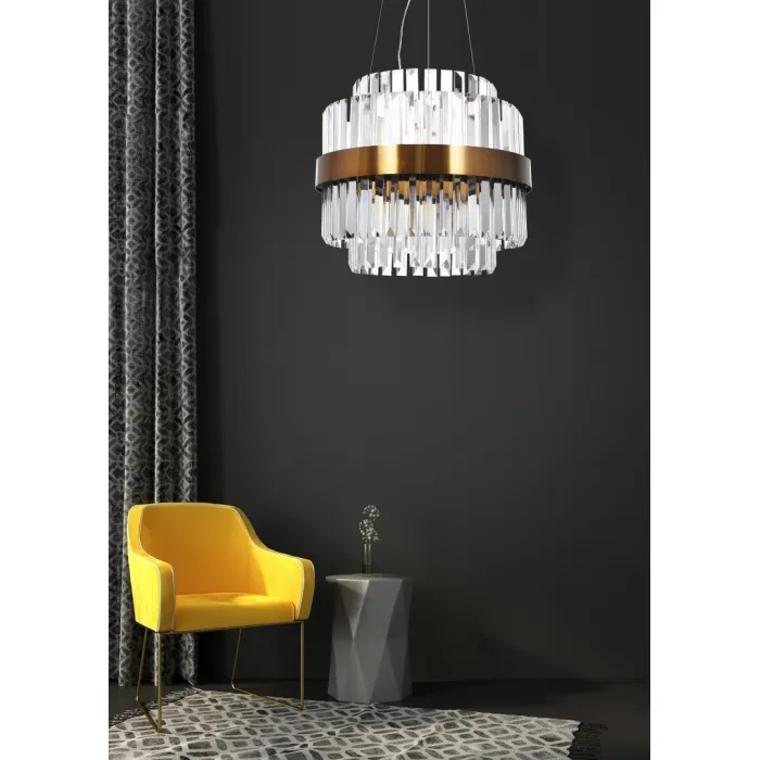 Подвесная люстра Lumina Deco Ringletti LDP 8017-400 MD от ImperiumLoft