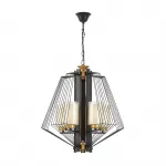 Подвесной светильник Lumina Deco Canti LDP 1244-5 BK+MD