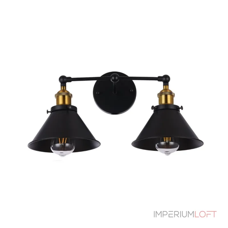Бра Lumina Deco Gubi LDW B018-2 BK от ImperiumLoft Бра Lumina Deco Gubi LDW B018-2 BK от ImperiumLoft