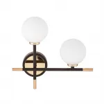 Бра Lumina Deco Marsiada LDW 6033N-2 RT BK+FGD от ImperiumLoft