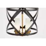 Подвесной светильник Lumina Deco Astila LDP 1242-4 BK+MD от ImperiumLoft