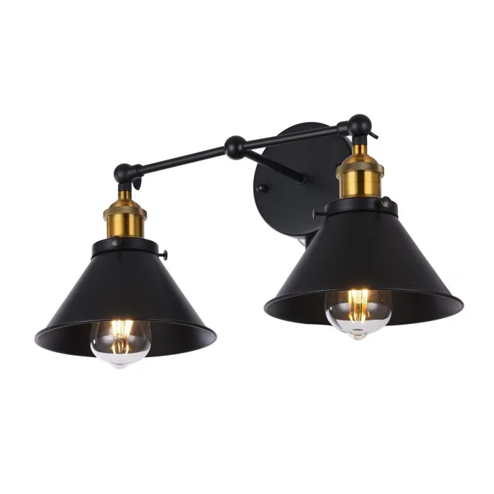 Бра Lumina Deco Gubi LDW B018-2 BK от ImperiumLoft