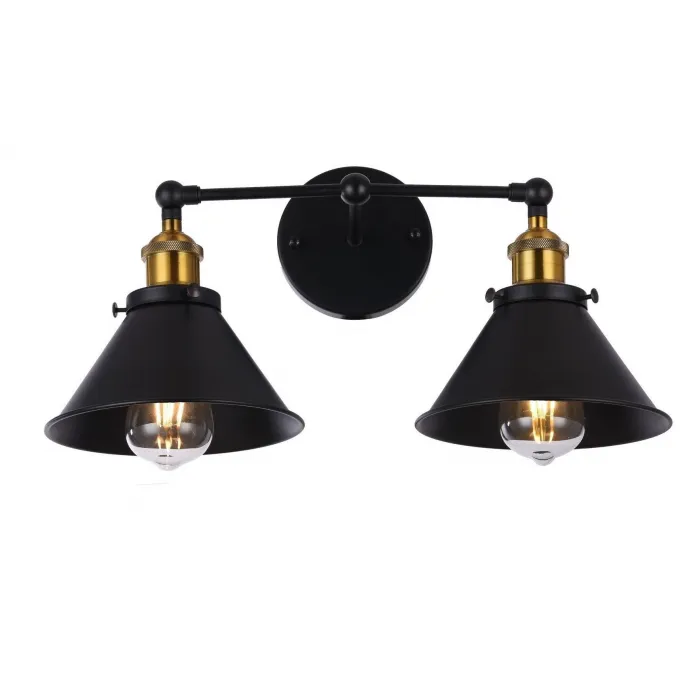 Бра Lumina Deco Gubi LDW B018-2 BK от ImperiumLoft