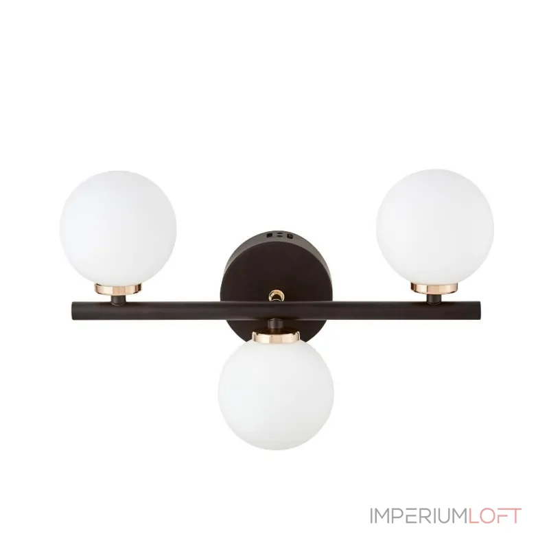 Бра Lumina Deco Marsiada LDW 6033-3 BK+F.GD от ImperiumLoft Бра Lumina Deco Marsiada LDW 6033-3 BK+F.GD от ImperiumLoft