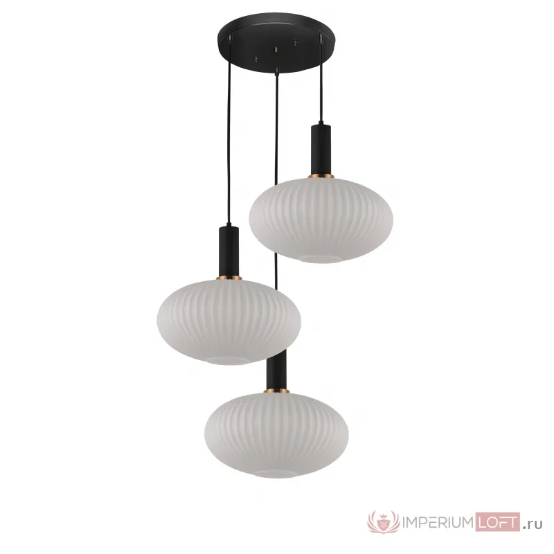 Подвесной светильник Lumina Deco Floril LDP 1216-3 WT+BK от ImperiumLoft