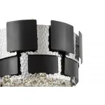 Подвесная люстра Lumina Deco Kruvia LDP 7045-400 BK+CHR