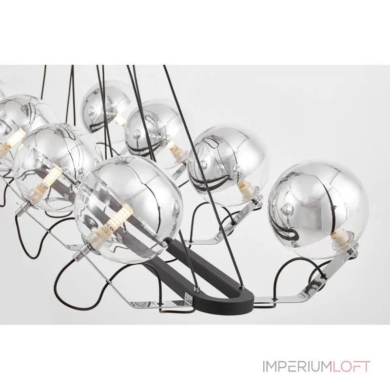 Подвесной светильник Lumina Deco LDP 9110-8-PR BK+CHR от ImperiumLoft Подвесной светильник Lumina Deco LDP 9110-8-PR BK+CHR от ImperiumLoft