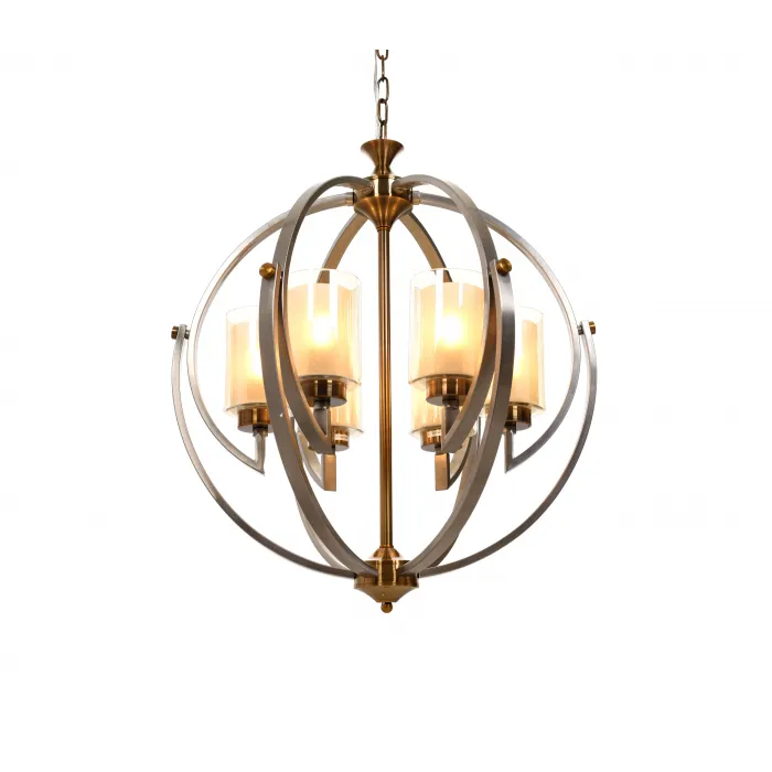 Подвесная люстра Lumina Deco Bergen LDP 1232-6 SN+MD от ImperiumLoft