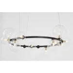 Подвесной светильник Lumina Deco LDP 7033-15 BK+CL