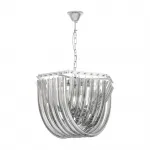 Подвесная люстра Lumina Deco Boscone LDP 7044-550 CHR+GY