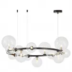 Подвесной светильник Lumina Deco LDP 7033-15 BK+CL