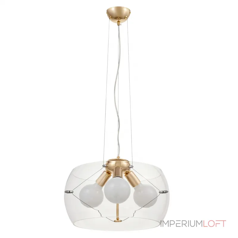 Подвесной светильник Lumina Deco Globo LDP 6018-400 PR+F.GD