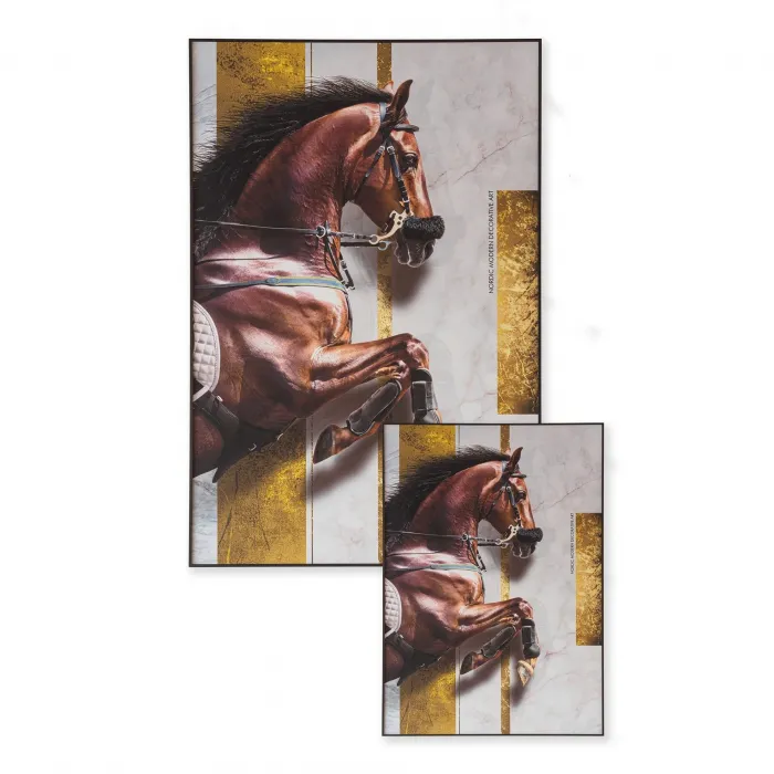 Декоративная картина FP Horse Lumina Deco 80-120 от ImperiumLoft